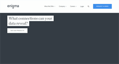 Desktop Screenshot of enigma.com