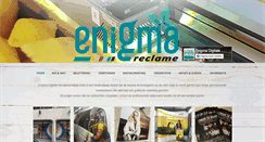 Desktop Screenshot of enigma.be